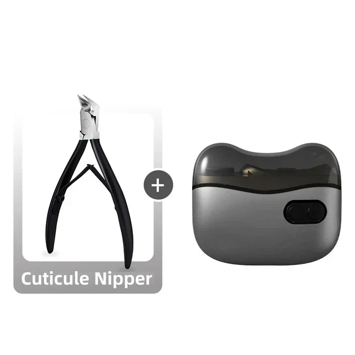 ⏳Time-Limited Special⏰ Lowest Price Ever, Don't Miss Out! 💅 2-in-1 Electric Nail Clipper & Polisher