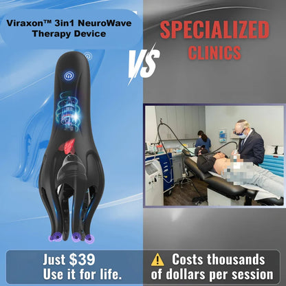 ❄️ New Year Exclusive Offer: Second Unit 40% Off 💪 Viraxon™ 3-in-1 Neuro Wave Therapy Device