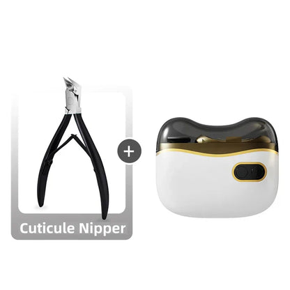 ⏳Time-Limited Special⏰ Lowest Price Ever, Don't Miss Out! 💅 2-in-1 Electric Nail Clipper & Polisher