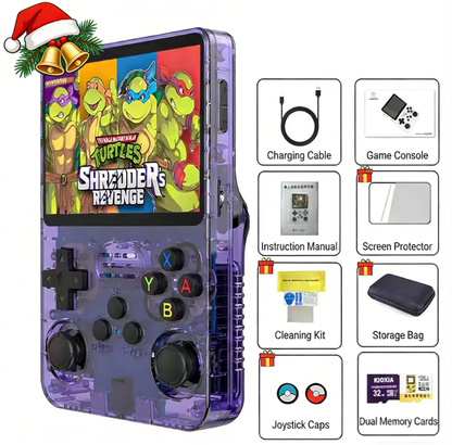 🎄🎁Christmas Special! Brand-New R36S Open-Source Handheld, 🔥30,000+ Preloaded Games, 64GB, Online Download Support