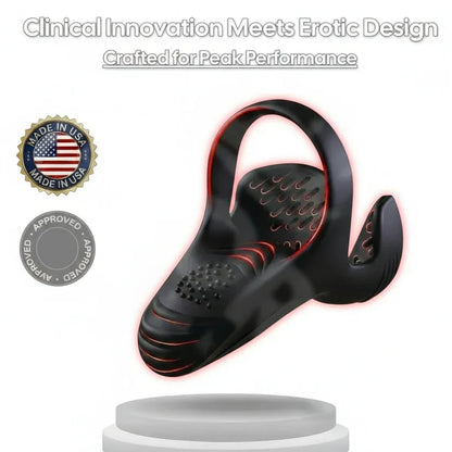 🔥Get 40% off the second item!💪 Electric vibrating male masturbation ring.